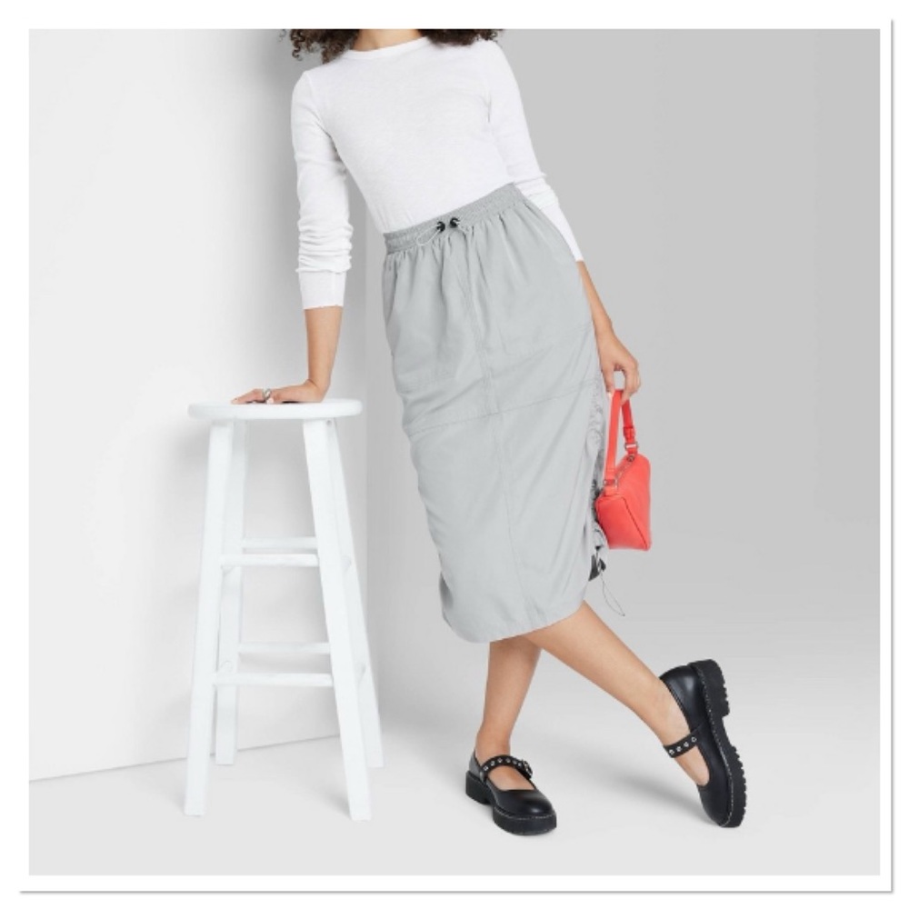 Women’s Utility Midi Skirt Wild Fable 4X
